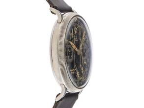 Thumbnail von Alpina Eindrücker Chronograph Bi Compax 1942 good Vintage Eindrücker Chronograph Bi Compax