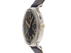 Thumbnail von Alpina Eindrücker Chronograph Bi Compax 1942 good Vintage Eindrücker Chronograph Bi Compax