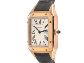 Thumbnail von Cartier Santos Dumont MM Medium Model Ref.WGSA0022 2025 Full Set Unworn Santos-Dumont MM Medium Model 18kt Rose Gold