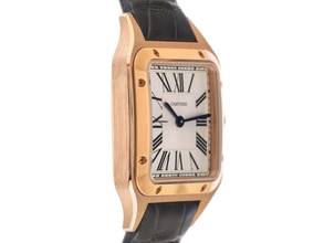 Thumbnail von Cartier Santos Dumont MM Medium Model Ref.WGSA0022 2025 Full Set Unworn Santos-Dumont MM Medium Model 18kt Rose Gold