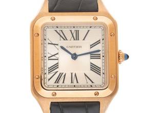 Thumbnail von Cartier Santos Dumont MM Medium Model Ref.WGSA0022 2025 Full Set Unworn Santos-Dumont MM Medium Model 18kt Rose Gold