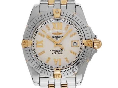  Breitling Cockpit Lady Ref.B71356 2008 Full Set wie Neu Vintage Cockpit 
