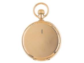 Thumbnail von Tiffany & Co. pocket watch hunter case pocket watch 18kt rose gold 1918 very good vintage hunter case pocket watch 18kt rose gold 103g small second at 6 o'clock