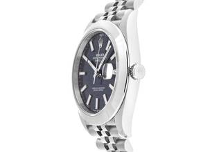 Thumbnail von Rolex Datejust 41 Ref.126300 2023 Full Set sehr gut Vintage Datejust Blue Motif Dial
