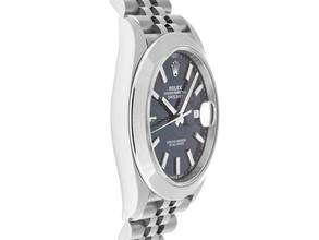 Thumbnail von Rolex Datejust 41 Ref.126300 2023 Full Set sehr gut Vintage Datejust Blue Motif Dial