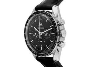 Thumbnail von Omega Speedmaster Professional Moonwatch Ref.311.33.42.30.01.001 2021 Full Set very good Vintage Speedmaster Moonwatch Professional crocodile leather folding clasp