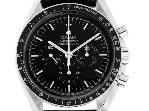  Omega Speedmaster Professional Moonwatch Ref.311.33.42.30.01.001 2021 Full Set sehr gut Vintage Speedmaster Moonwatch Professional Krokoleder Faltschließe 