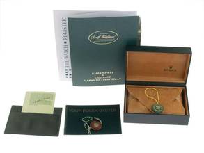 Thumbnail von Rolex Oyster Perpetual Date Ref.15210 2000 Box & Description very good Vintage Oyster Perpetual Date Steel