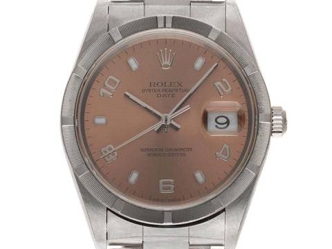  Rolex Oyster Perpetual Date Ref.15210 2000 Box&Beschreibug sehr gut Vintage Oyster Perpetual Date Stahl 