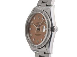 Thumbnail von Rolex Oyster Perpetual Date Ref.15210 2000 Box & Description very good Vintage Oyster Perpetual Date Steel