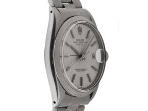 Thumbnail von Rolex Oyster Perpetual Date Ref.1500 1969 original box very good vintage Oyster Perpetual Date open 6/9 steel
