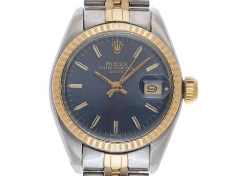  Rolex Oyster Perpetual Lady Date open 6/9 Ref.6917 1979 original Box sehr gut Vintage Oyster Perpetual Date Lady open 6/9 