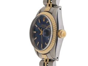 Thumbnail von Rolex Oyster Perpetual Lady Date open 6/9 Ref.6917 1979 original Box sehr gut Vintage Oyster Perpetual Date Lady open 6/9