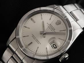 Thumbnail von Rolex Oyster Perpetual Date Ref.1501 1966 original box very good vintage Oyster Perpetual Date steel