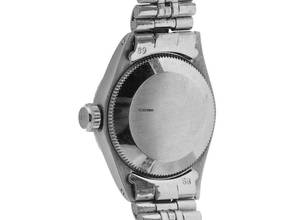 Thumbnail von Rolex Oyster Perpetual Lady Date Ref.6517 1970 original Box sehr gut Vintage Oyster Perpetual Date open 6/9 Stahl 18kt Weißgold