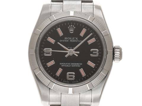  Rolex Oyster Perpetual 26 Lady Ref.176210 2007 Box&Beschreibung sehr gut Vintage Oyster Perpetual Stahl 