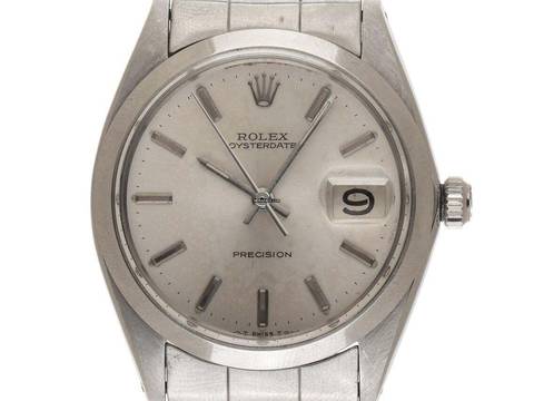  Rolex Oysterdate Precision Ref.6694 1969 original Box sehr gut Vintage Oysterdate Precision open 6/9 
