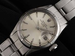 Thumbnail von Rolex Oyster Perpetual Lady Date Ref.6519 1966 Full Set very good Vintage Oyster Perpetual Date open 6/9 Steel