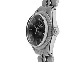 Thumbnail von Rolex Oyster Perpetual Lady Date Ref.6517 1967 original Box sehr gut Vintage Oyster Perpetual Date open 6/9 Stahl 18kt Weißgold