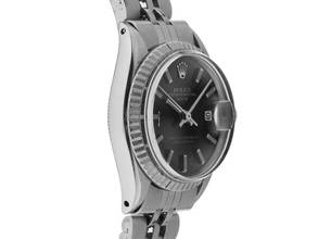 Thumbnail von Rolex Oyster Perpetual Lady Date Ref.6517 1967 original Box sehr gut Vintage Oyster Perpetual Date open 6/9 Stahl 18kt Weißgold