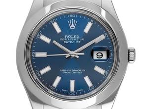Rolex Datejust II Ref.116300 2015 Box & Description very good Vintage Datejust II Steel