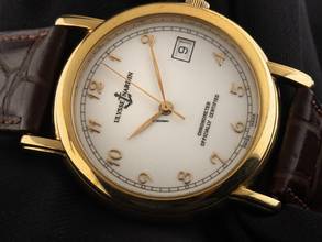 Thumbnail von Ulysse Nardin San Marco Ref.131-77 1990 original box Original unpolished San Marco 18kt yellow gold