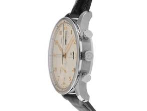 Thumbnail von IWC Portugieser Chronograph Ref.IW371604 2025 Full Set as new Portugieser Chronograph crocodile leather folding clasp