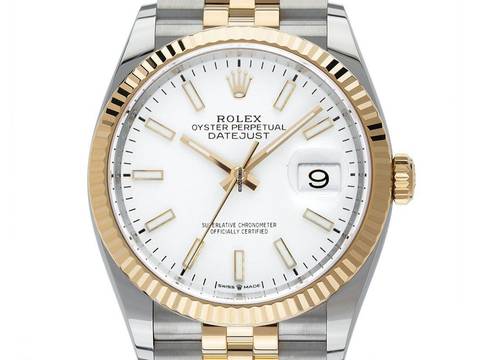  Rolex Datejust 36 Ref.126233 2019 Full Set wie Neu Datejust 