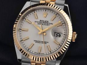 Thumbnail von Rolex Datejust 36 Ref.126233 2019 Full Set wie Neu Datejust