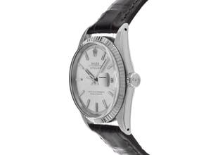Thumbnail von Rolex Datejust 36 Ref.1601 1970 Box&Beschreibung Original unpoliert Datejust Stahl 18kt Weißgold open 6/9