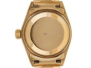 Thumbnail von Rolex Lady-Datejust Ref.69278 1982 Box&Beschreibung Original Unpoliert Vintage Datejust Lady Jubilee Dial Rindengravur 18kt Gelbgold