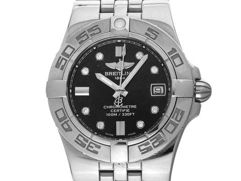  Breitling Starliner Star Liner Ref.A71340 2012 Full Set sehr gut Vintage Star Liner Diamanten 