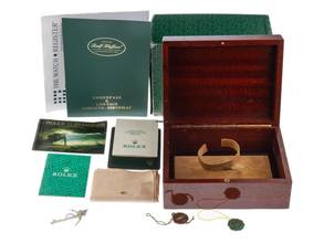 Thumbnail von Rolex Submariner Date Ref.16618 1987 Full Set original unpoliert Vintage Submariner 18kt Gelbgold 96g