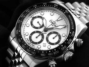 Thumbnail von Davosa Ternos Professional Chronograph Ref.161.543.02 Full Set New Ternos Professional Chronograph Panda