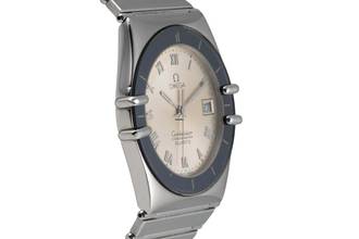 Thumbnail von Omega Constellation Quartz Stahl Quarz Herrenuhr Ref. 398.0864 Box & Papiere 1985