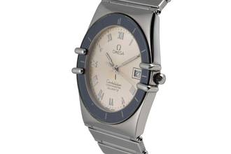 Thumbnail von Omega Constellation Quartz Stahl Quarz Herrenuhr Ref. 398.0864 Box & Papiere 1985