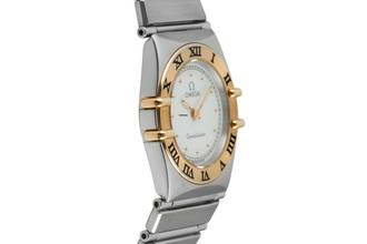 Thumbnail von Omega Constellation Ladies Lady Steel / Gold Women's Watch Ref. 795.1080.1 Classic