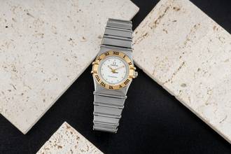 Thumbnail von Omega Constellation Ladies Lady Steel / Gold Women's Watch Ref. 795.1080.1 Classic