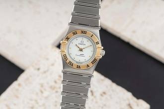 Omega Constellation Ladies Lady Steel / Gold Women's Watch Ref. 795.1080.1 Classic