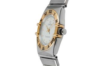 Thumbnail von Omega Constellation Ladies Lady Steel / Gold Women's Watch Ref. 795.1080.1 Classic