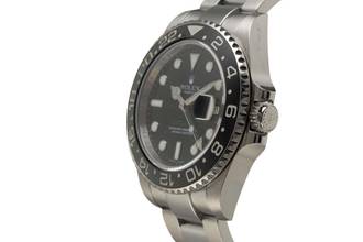 Thumbnail von Rolex GMT-Master II Oyster Edelstahl Automatik Herrenuhr Ref. 116710 B&P 2008