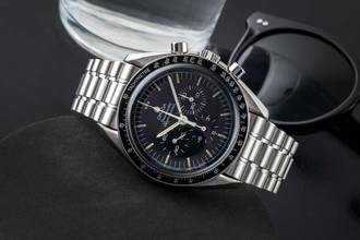 Thumbnail von Omega Speedmaster Professional Moonwatch Chronograph Steel Hand-Wound Ref. 3590.50.00 B&P