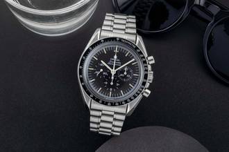 Thumbnail von Omega Speedmaster Professional Moonwatch Chronograph Steel Hand-Wound Ref. 3590.50.00 B&P