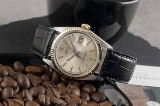 Thumbnail von Rolex Datejust 36 Stahl / Weissgold Automatik Herrenuhr Ref. 1601 Vintage