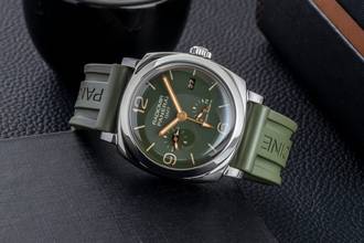 Thumbnail von Panerai Radiomir 1940 45 GMT Steel Automatic Men's Watch Ref PAM00999 Papers 2019