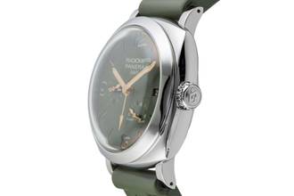 Thumbnail von Panerai Radiomir 1940 45 GMT Steel Automatic Men's Watch Ref PAM00999 Papers 2019