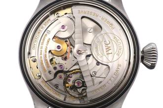 Thumbnail von IWC Big Pilot Watch Schaffhausen Automatic 7 Days Stainless Steel Men's Watch Ref. IW500201