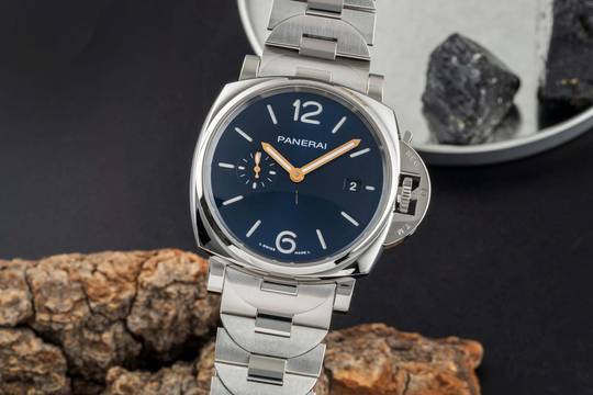  Panerai Luminor Due 42MM Automatik Herrenuhr Ref. PAM01124 Box & Papiere 