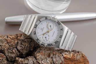 Thumbnail von Omega Constellation Day-Date Stahl Quarz Herrenuhr 396.1070.1 396.1080.1