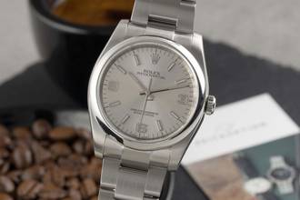 Thumbnail von Rolex Oyster Perpetual 36 Black Dial Edelstahl Automatik Herrenuhr Ref. 116000